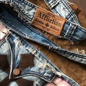 Boutique denim BOHO bag